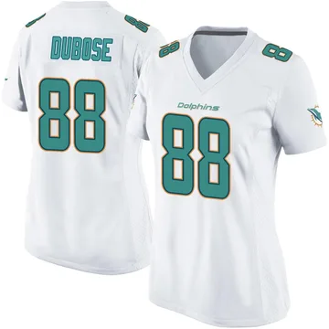 Women's Nike Miami Dolphins Grant DuBose White Jersey - Game