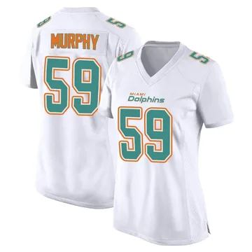 Women's Nike Miami Dolphins Grayson Murphy White Fashion Jersey - Game