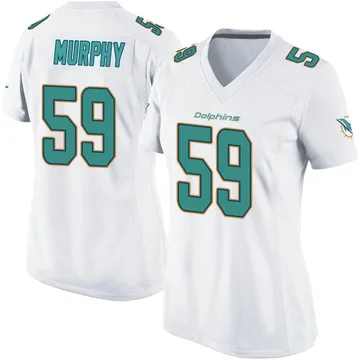 Women's Nike Miami Dolphins Grayson Murphy White Jersey - Game