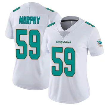 Women's Nike Miami Dolphins Grayson Murphy White limited Vapor Untouchable Jersey