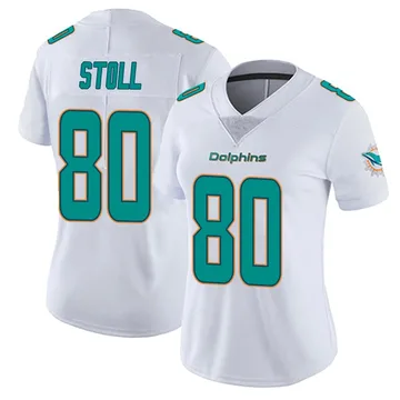 Women's Nike Miami Dolphins Jack Stoll White limited Vapor Untouchable Jersey