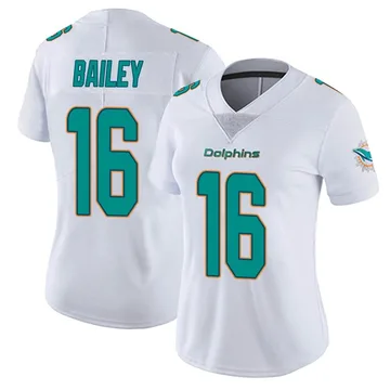 Women's Nike Miami Dolphins Jake Bailey White limited Vapor Untouchable Jersey -