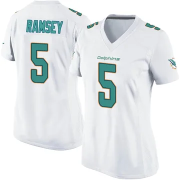 Men's Jalen Ramsey Miami Dolphins No.5 Limited Color Rush Jersey