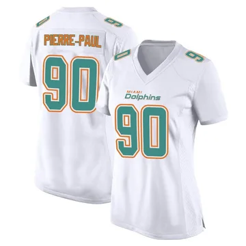 Women's Nike Miami Dolphins Jason Pierre-Paul White Fashion Jersey - Game