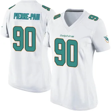 Women's Nike Miami Dolphins Jason Pierre-Paul White Jersey - Game