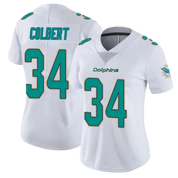 Women's Nike Miami Dolphins Jordan Colbert White limited Vapor Untouchable Jersey