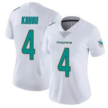 Men's Nike Kader Kohou Aqua Miami Dolphins Game Player Jersey – GameDayGear