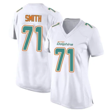 Women's Nike Miami Dolphins Kion Smith White Fashion Jersey - Game