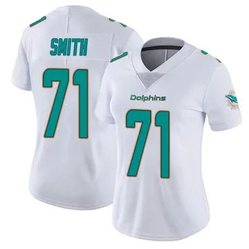 Women's Nike Miami Dolphins Kion Smith White limited Vapor Untouchable Jersey -