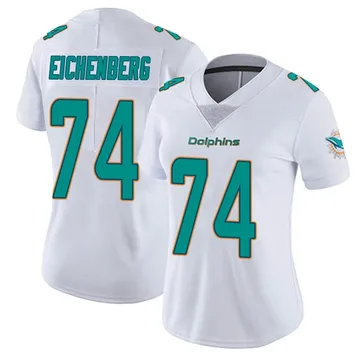 Women's Nike Miami Dolphins Liam Eichenberg White limited Vapor Untouchable Jersey -