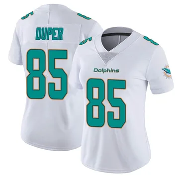 Women's Nike Miami Dolphins Mark Duper White limited Vapor Untouchable Jersey -