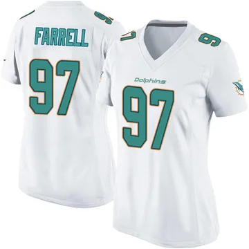 Women's Nike Miami Dolphins Neil Farrell White Jersey - Game