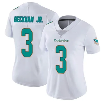 Women's Nike Miami Dolphins Odell Beckham Jr. White limited Vapor Untouchable Jersey