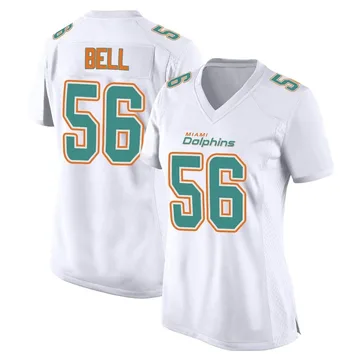 Women's Nike Miami Dolphins Quinton Bell White Fashion Jersey - Game