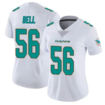 Women's Nike Miami Dolphins Quinton Bell White limited Vapor Untouchable Jersey