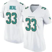 Women's Nike Miami Dolphins Siran Neal White Jersey - Game