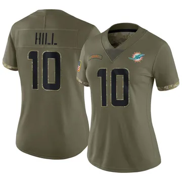 Tyreek Hill Miami Dolphins Orange Jersey - All Stitched - Vgear