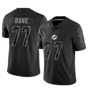 Youth Nike Miami Dolphins Adam Joseph Duhe Black Reflective Jersey - Limited