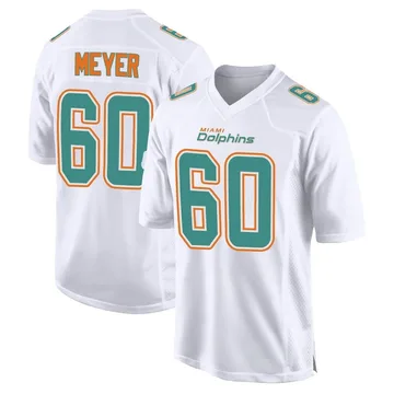 Youth Nike Miami Dolphins Andrew Meyer White Fashion Jersey - Game