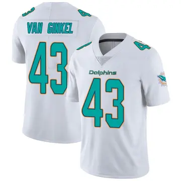 Andrew Van Ginkel Miami Dolphins Youth Legend Orange Color Rush T-Shirt