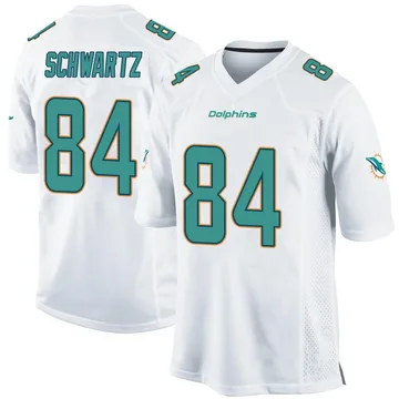 Youth Nike Miami Dolphins Anthony Schwartz White Jersey - Game