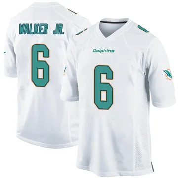 Youth Nike Miami Dolphins Anthony Walker Jr. White Jersey - Game