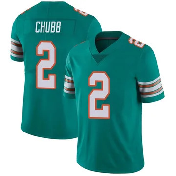 Men's Nike Bradley Chubb White Miami Dolphins Game Player Jersey