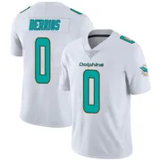 Youth Nike Miami Dolphins Braxton Berrios White limited Vapor Untouchable Jersey -