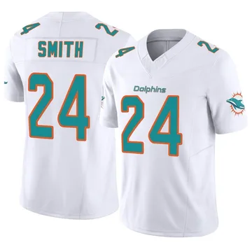 Youth Nike Miami Dolphins Cam Smith White Vapor F.U.S.E. Jersey - Limited