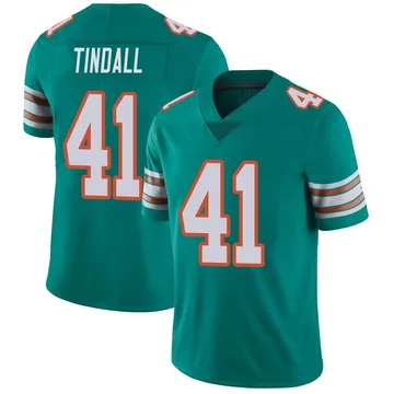 Men's Channing Tindall Miami Dolphins No.0 Game Jersey - White