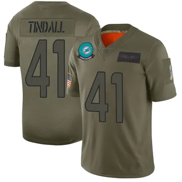 Youth Nike Miami Dolphins Channing Tindall Camo 2019 Salute to Service Jersey - Limited