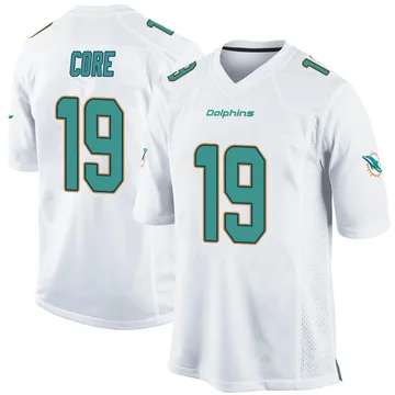 Youth Nike Miami Dolphins Cody Core White Jersey - Game