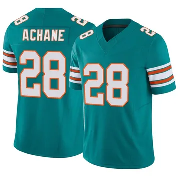 Youth Nike Miami Dolphins De'Von Achane Aqua Alternate Vapor F.U.S.E. Jersey - Limited