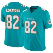 Youth Nike Miami Dolphins Dee Eskridge Aqua Vapor F.U.S.E. Jersey - Limited