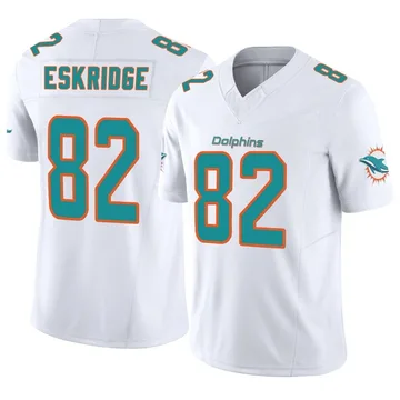 Youth Nike Miami Dolphins Dee Eskridge White Vapor F.U.S.E. Jersey - Limited