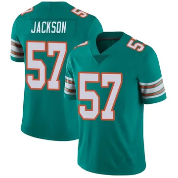 Youth Nike Miami Dolphins Dequan Jackson Aqua Alternate Vapor Untouchable Jersey - Limited