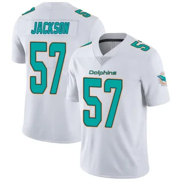 Youth Nike Miami Dolphins Dequan Jackson White limited Vapor Untouchable Jersey