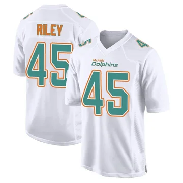 Youth Nike Miami Dolphins Duke Riley White Fashion Jersey - Game