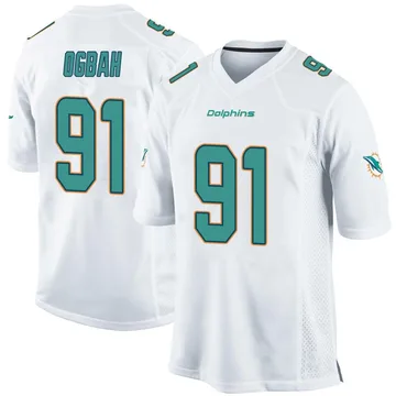 Youth Nike Miami Dolphins Emmanuel Ogbah White Jersey - Game