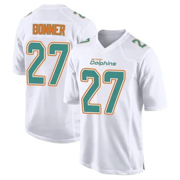 Youth Nike Miami Dolphins Ethan Bonner White Fashion Jersey - Game