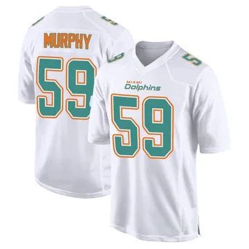 Youth Nike Miami Dolphins Grayson Murphy White Fashion Jersey - Game