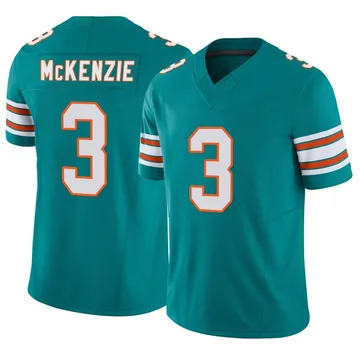 Youth Nike Miami Dolphins Isaiah McKenzie Aqua Alternate Vapor F.U.S.E. Jersey - Limited