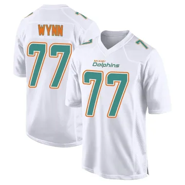 Youth Nike Miami Dolphins Isaiah Wynn White Fashion Jersey - Game