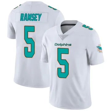 Youth Nike Miami Dolphins Jalen Ramsey White limited Vapor Untouchable Jersey -