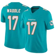 Youth Nike Miami Dolphins Jaylen Waddle Aqua Vapor F.U.S.E. Jersey - Limited