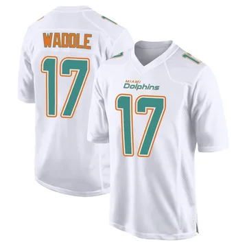 Youth Nike Miami Dolphins Jaylen Waddle White Fashion Jersey - Game