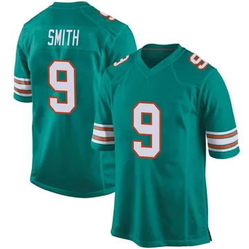 Youth Nike Miami Dolphins Jonnu Smith Aqua Alternate Jersey - Game