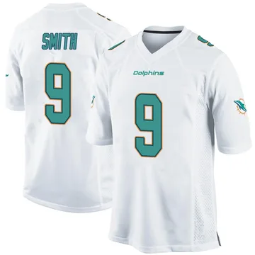 Youth Nike Miami Dolphins Jonnu Smith White Jersey - Game