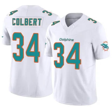 Youth Nike Miami Dolphins Jordan Colbert White Vapor F.U.S.E. Jersey - Limited