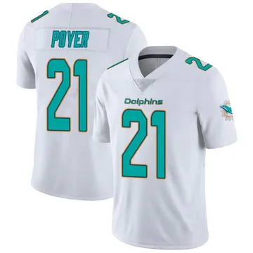 Youth Nike Miami Dolphins Jordan Poyer White limited Vapor Untouchable Jersey